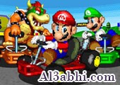 لعبة سيارات سوبر ماريو Mario Kart