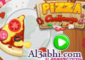 لعبة تحدي صنع واكل البيتزا